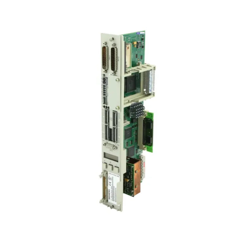 Siemens control module for CNC machines and automation in industrial settings, enhancing precision and reliability.