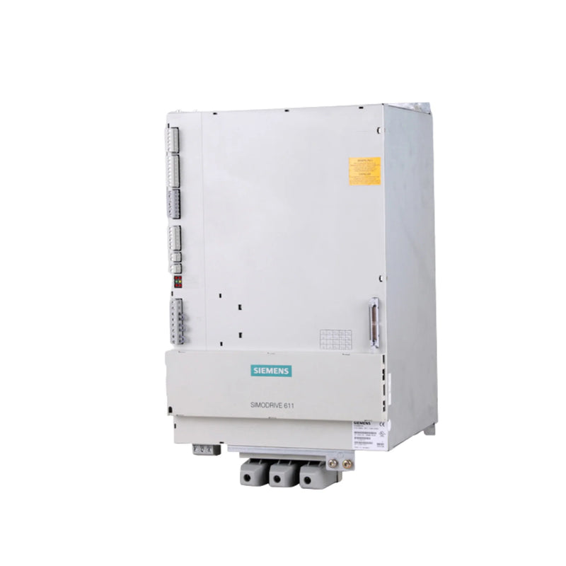 Industrial SIMODRIVE 611 power module by Siemens for reliable motor management.
