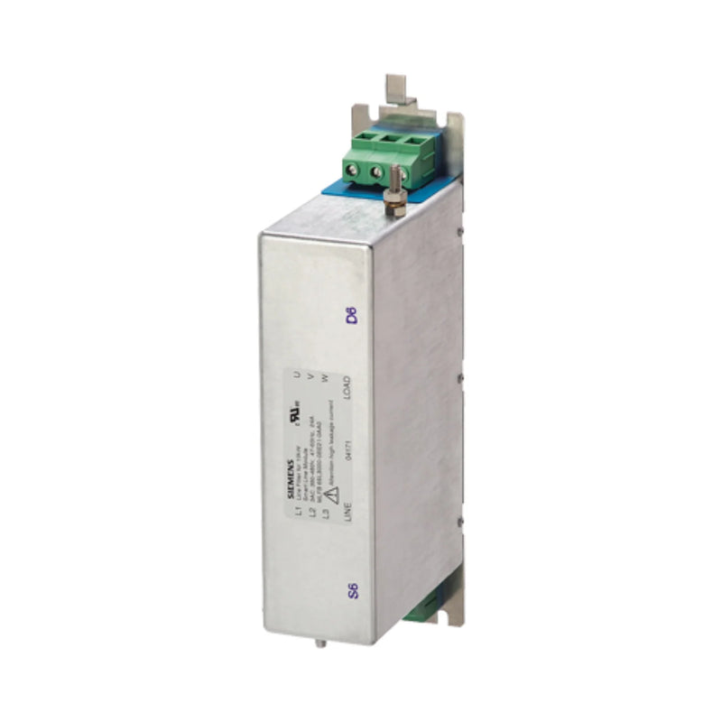 Siemens line reactor for SINAMICS drives, 55 kW, 3AC 400 V, used in industrial automation to filter harmonics.