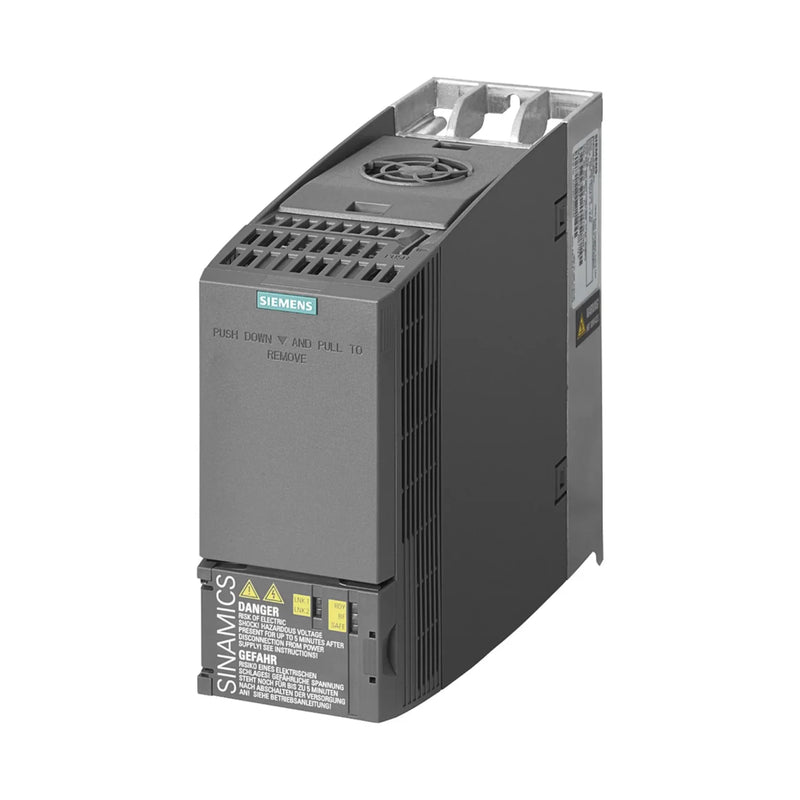 Siemens control unit with PROFINET and safety, part of the SINAMICS S120 series, numbered 6SL3210-1KE18-8UP1.