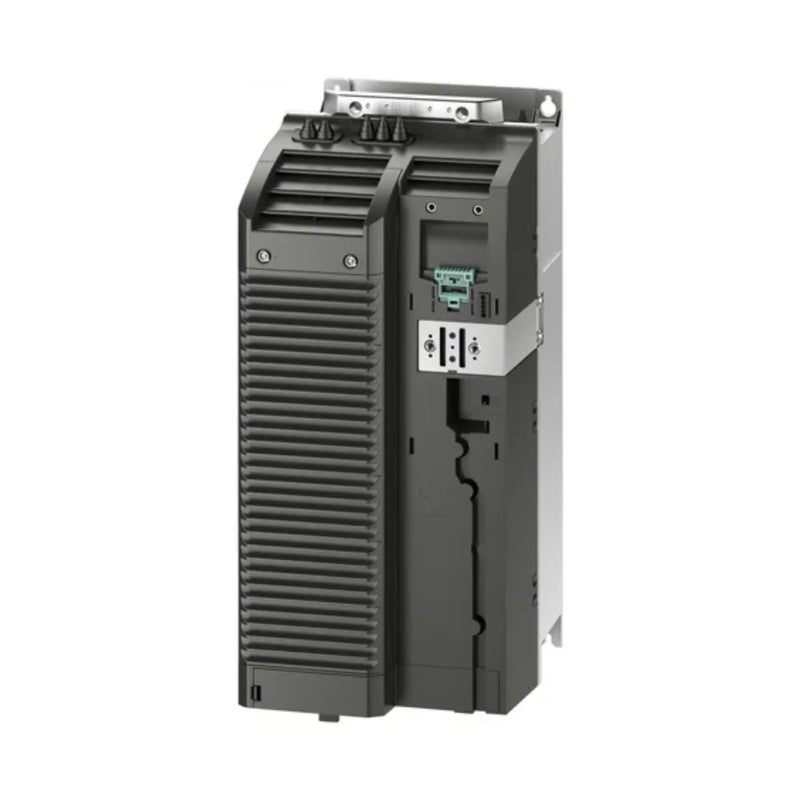 Siemens 6SL3210-1PE27-5UL0 inverter provides 37kW power with STO, enhancing energy-efficient motor control.