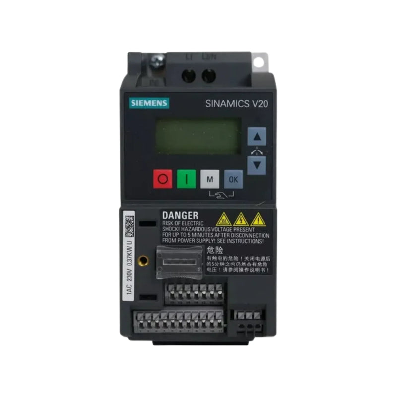 Siemens module for SINAMICS G120, PM240-2, 0.55 kW, enhances motor control efficiency.