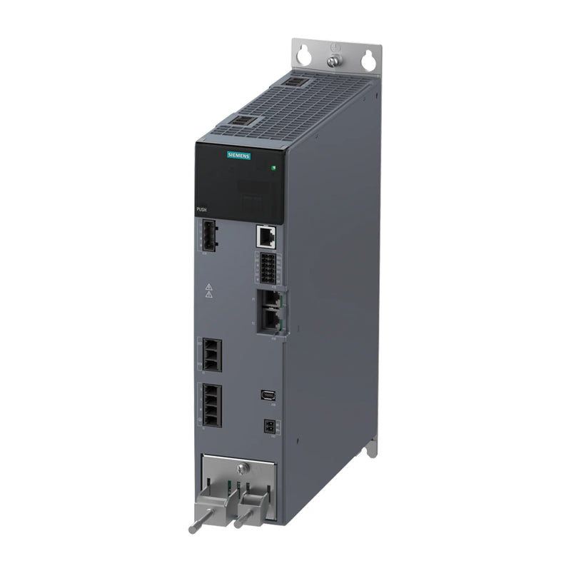 Siemens G120X 15kW inverter with IP55 protection for utility and infrastructure applications, designed for efficiency.