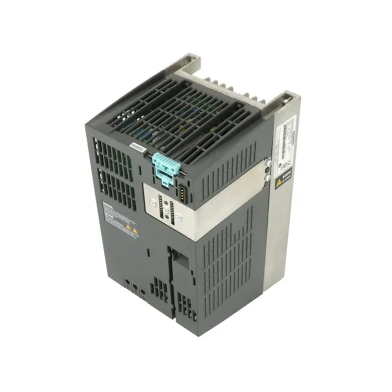 Siemens G120 module, 11 kW, 3AC 400V, IP20, for diverse motor control applications.
