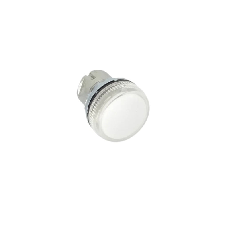 Allen-Bradley 800F Pilot Light with metal housing and transparent lens for industrial use