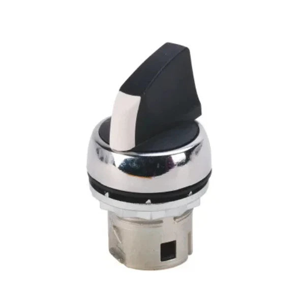Allen-Bradley 800FM-SM22 Selector Switch with round maintained metal knob for industrial settings