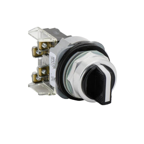 Allen-Bradley 800T-J2A selector switch with 30.5mm mounting and maintained positions, ideal for industrial use