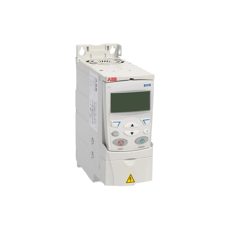 ABB ACS320, 12.5 A, 480 V VFD for precise motor management, enhancing industrial energy efficiency.