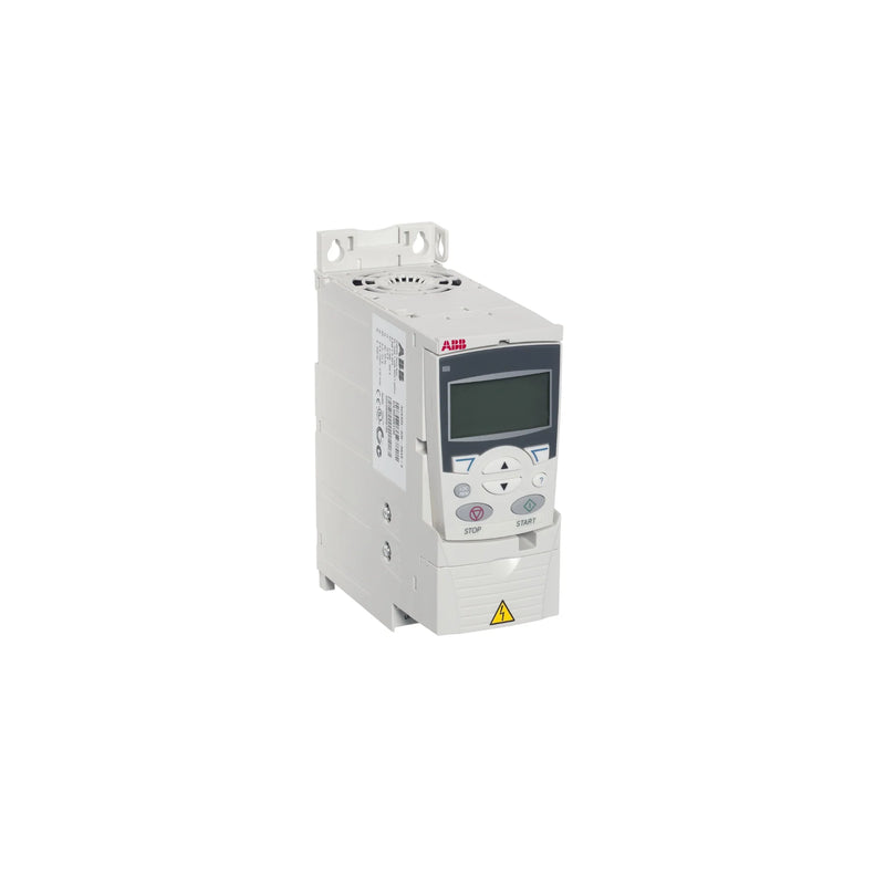 Compact ABB ACS355-03E-05A6-4 drive, 3.0 HP, 480 V, IP20, for industrial motor control in conveyors and machinery.