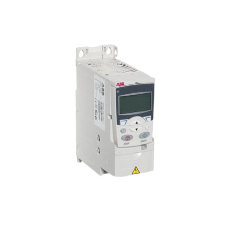 0.75 HP VFD, 480 V 3-phase, IP20 compact drive with vector control, built-in I/O, suitable for OEM automation.