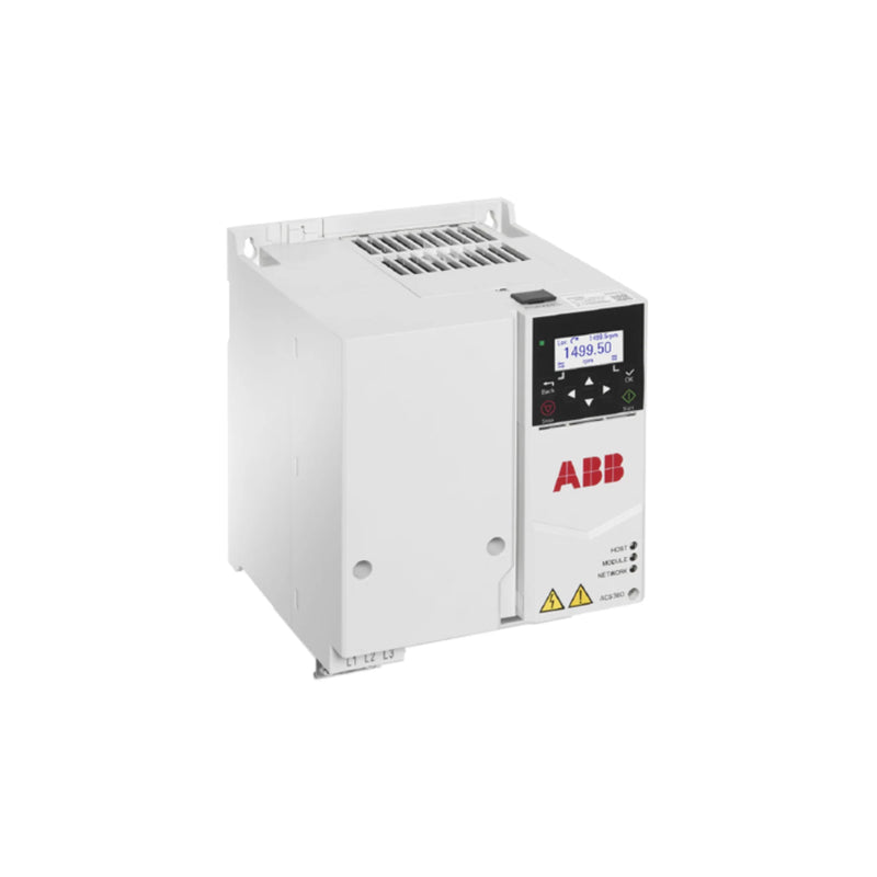 Compact and reliable ABB VFD optimized for precise motor speed, enhancing energy efficiency and performance.
