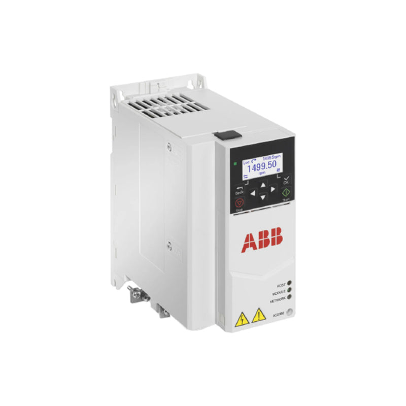 VFD ABB ACS380 manages motor performance, enhancing energy efficiency in industrial environments.