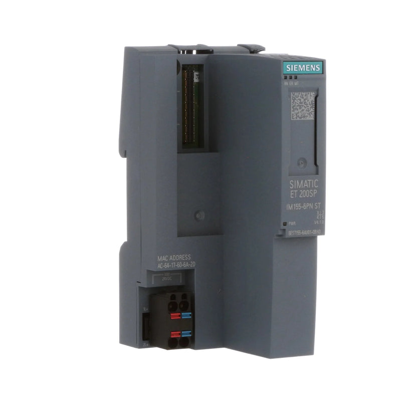 PROFINET module for SIMATIC ET 200SP, manages 32 I/O modules, server included.