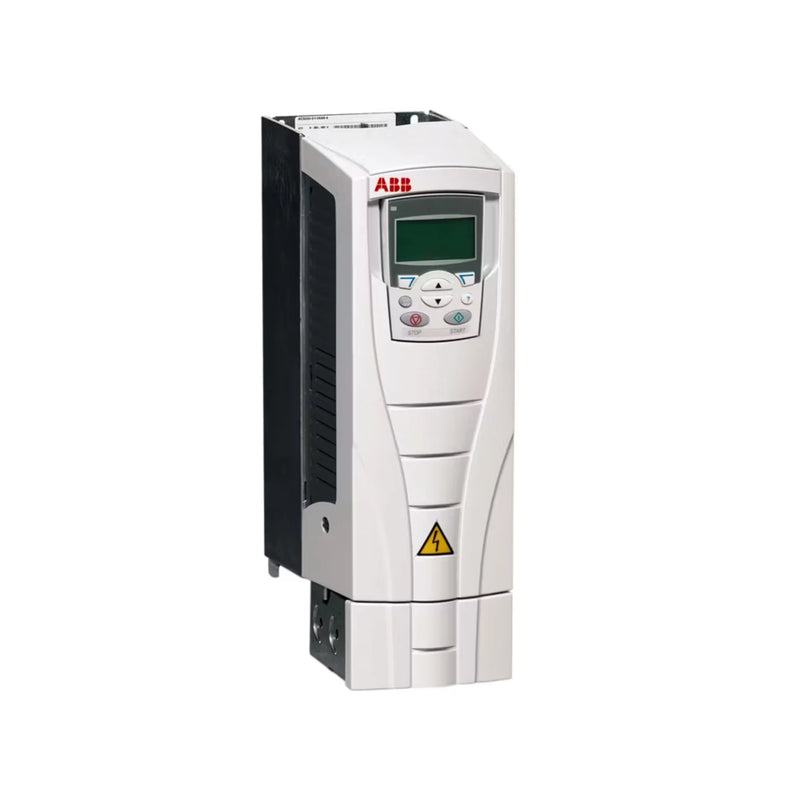 4 kW ABB ACS550-01-08A8-4 drive for industrial motor control, compact and wall-mounted with IP21 rating.