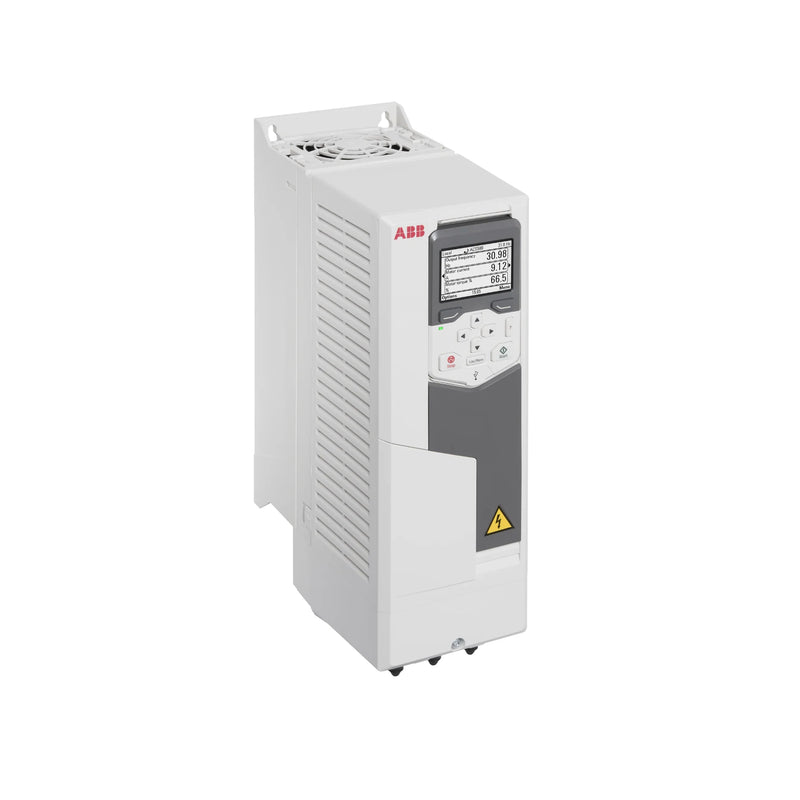 ABB ACS580-01-02A7-4 1.1 kW VFD, IP21, wall-mounted for efficient industrial automation and motor control.