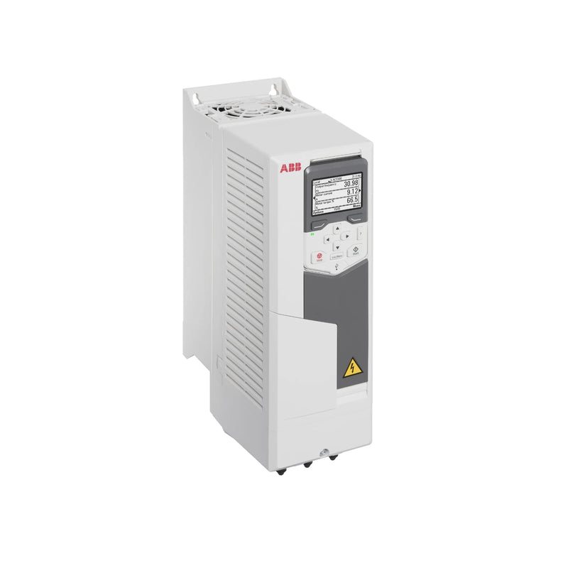 ABB 1.1 kW VFD, ACS580-01-03A4-4, wall-mounted IP21, enhances industrial motor efficiency.
