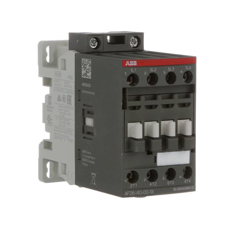 ABB AF26-40-00-13 disconnect switch with reliable and safe electrical isolation for industrial applications.