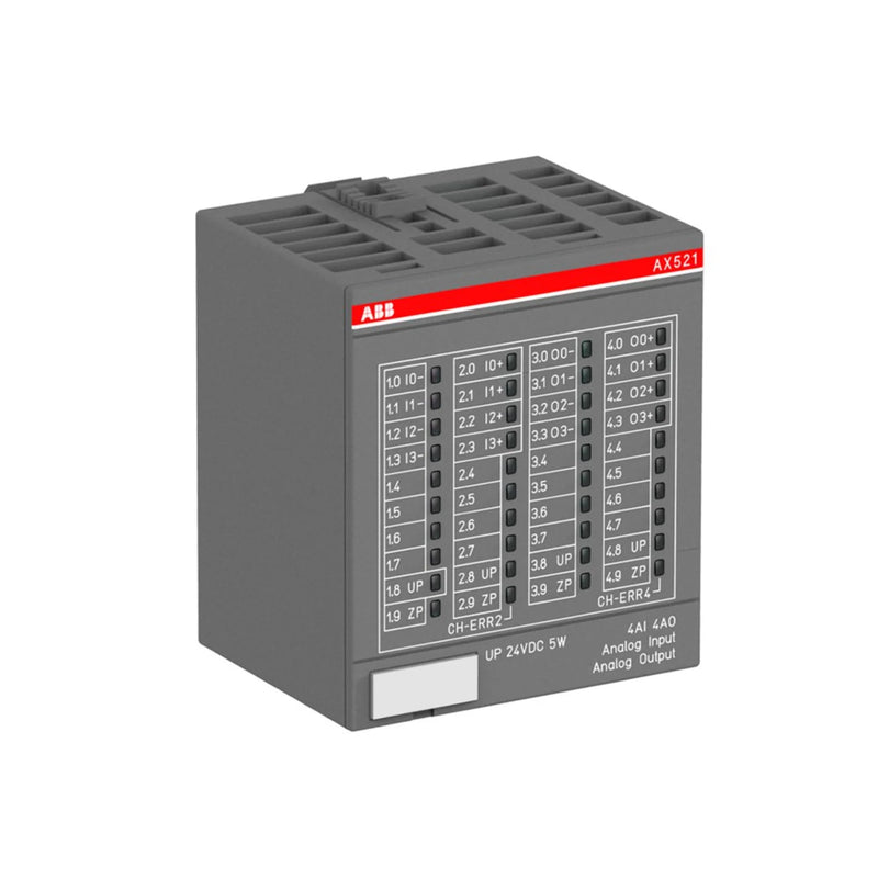 ABB AX521 digital input module provides precise signal acquisition for automation, enhancing control system performance.