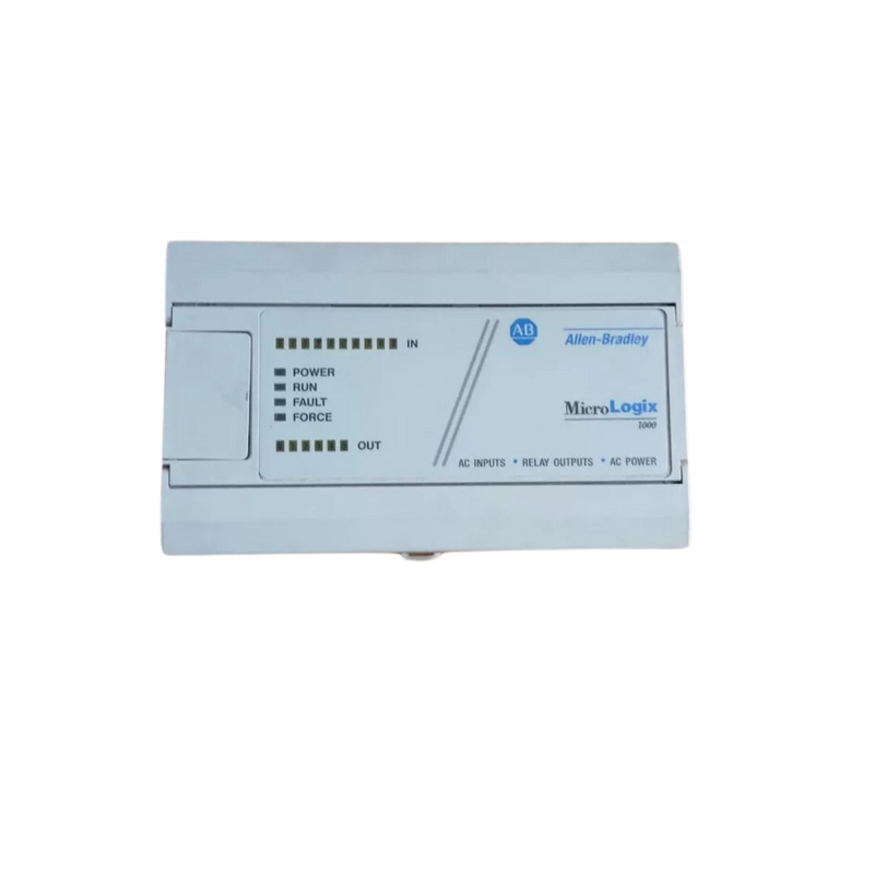 Allen-Bradley 1761-L16AWA MicroLogix 1000 PLC, 16 I/O points and AC power for maintaining legacy automation systems
