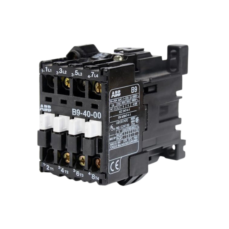 ABB B9-40-00 contactor module offers efficient AC motor and power system control for industrial automation.