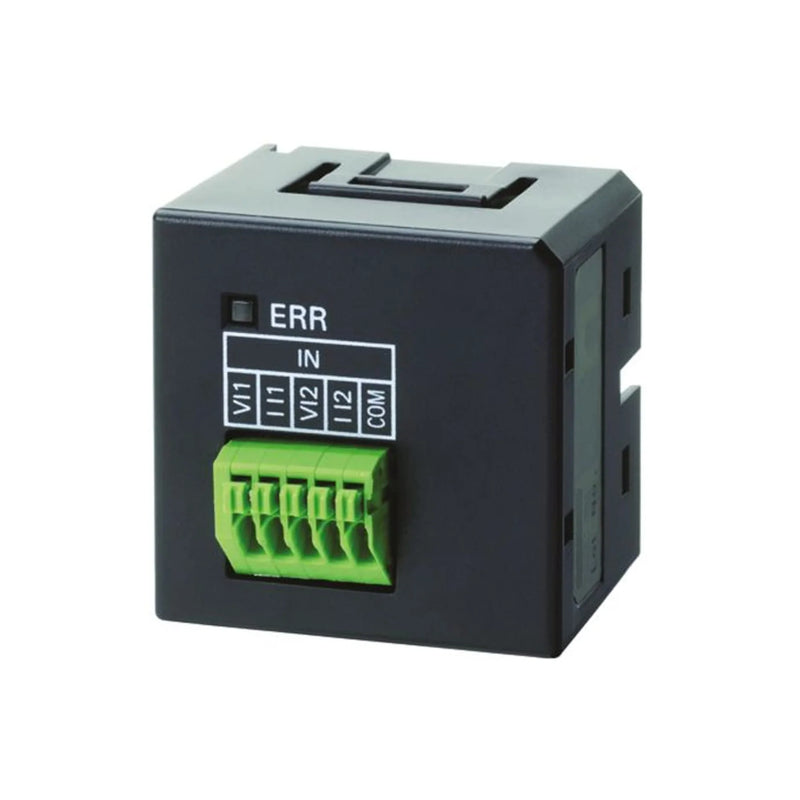 Omron CP1W-ADB21 2-channel analog input option board supporting 0–10 VDC and 4–20 mA inputs for CP1L-EL/EM PLCs in industrial automation.