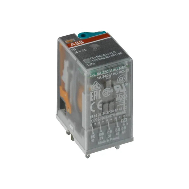 Efficient ABB CR-M024DC4L contactor for industrial electrical circuit control, ensuring reliability and high performance.