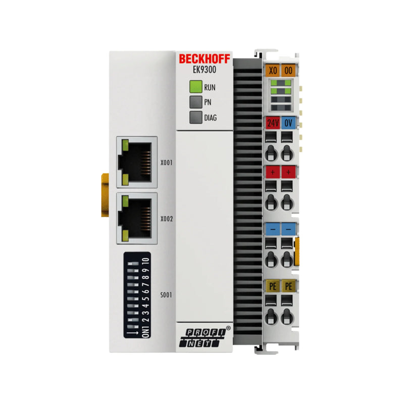Beckhoff EK9300, seamless integration from EtherCAT to PROFINET