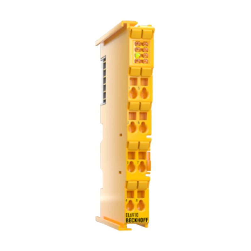 Beckhoff EL6910 safety terminal, PLC for EtherCAT, compact 12 mm module, safety automation