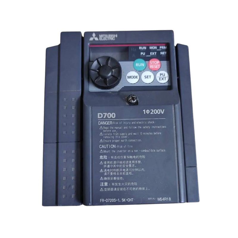 Mitsubishi FR-D720S-1.5K-CHT Variable Frequency Drive (VFD) by Mitsubishi Electric