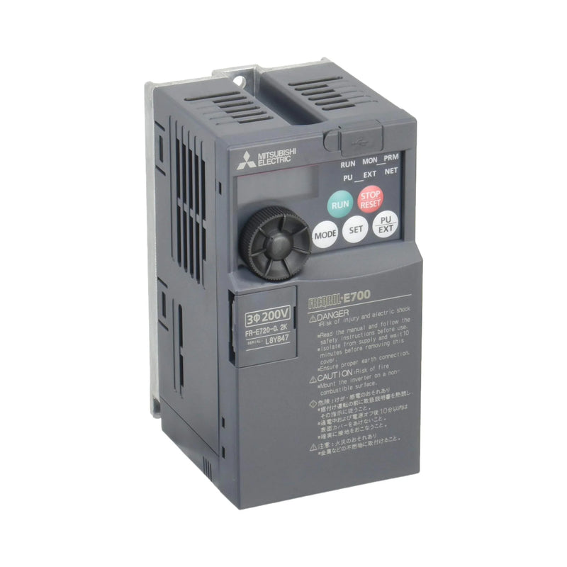Mitsubishi FR‑E720‑0.2K Inverter Drive by Mitsubishi Electric