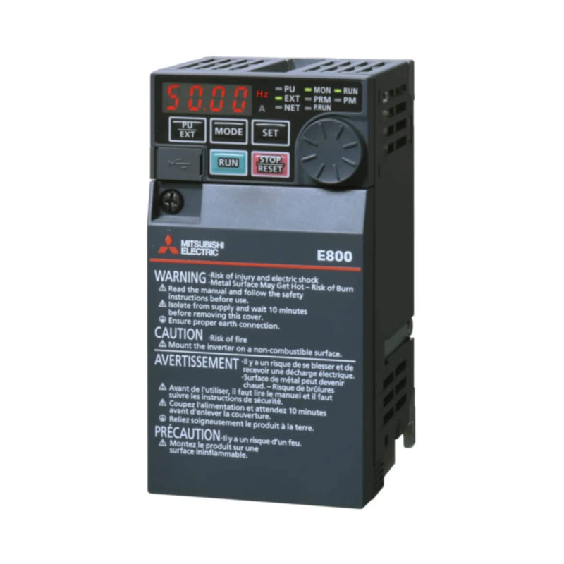 Mitsubishi FR‑E820S‑0030‑4‑60 VFD Inverter by Mitsubishi Electric
