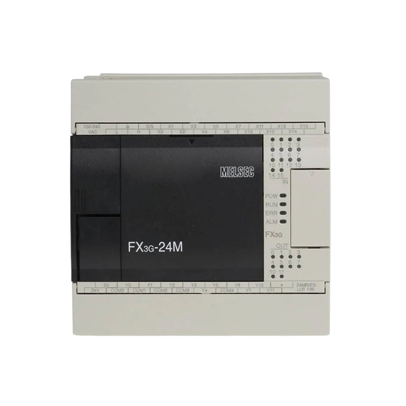 Mitsubishi FX3G-24MR/ES-A PLC main unit by Mitsubishi Electric