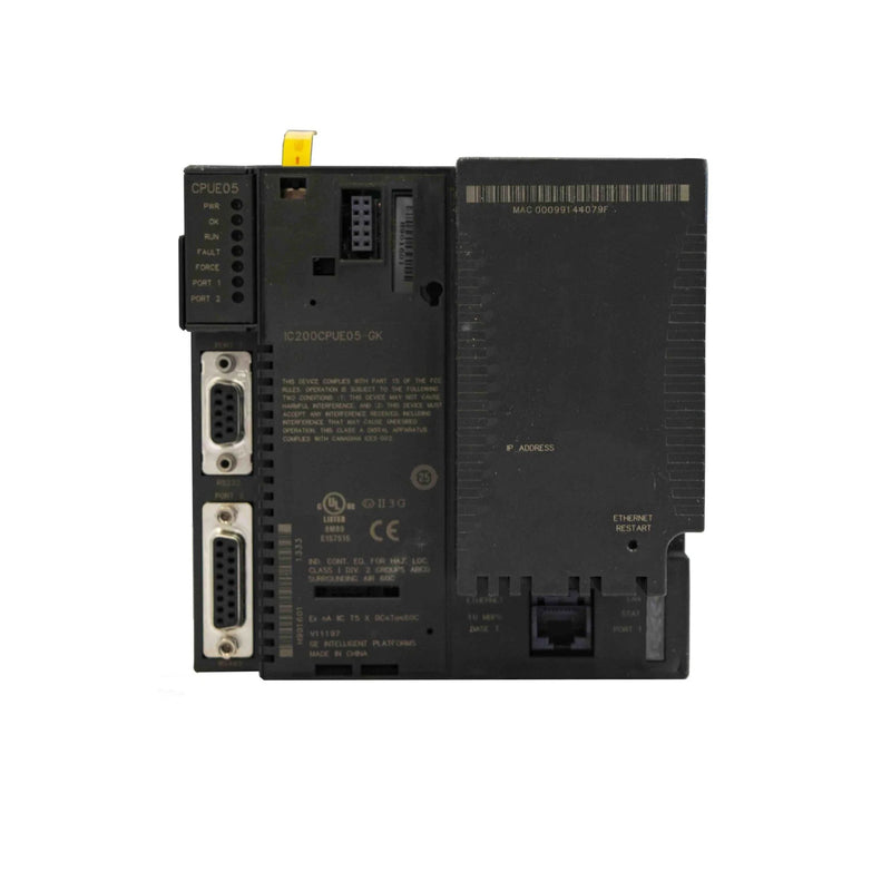 GE IC200CPUE05 industrial automation component