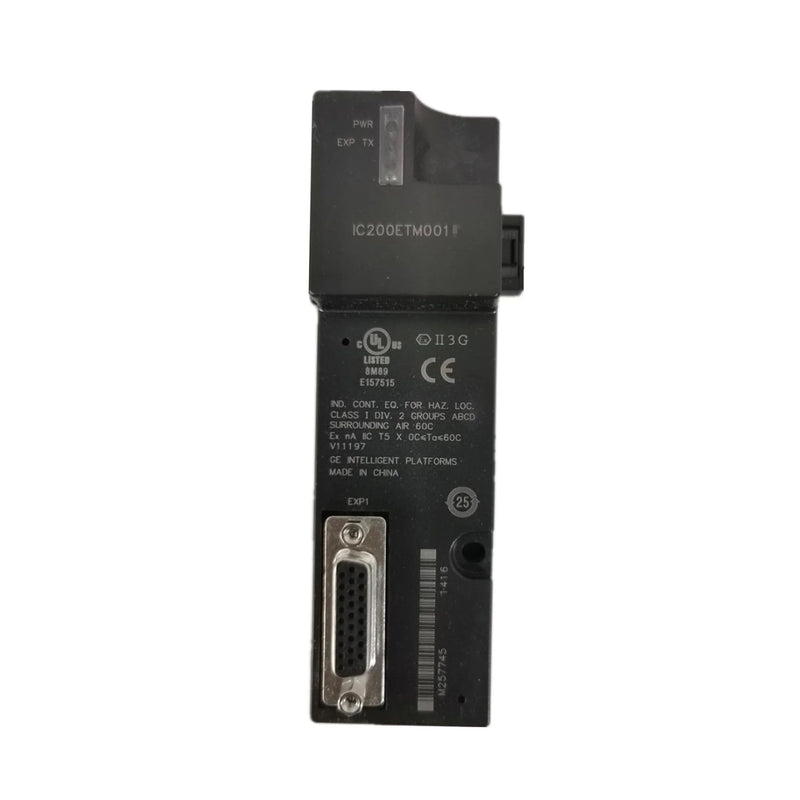 GE IC200ETM001 industrial automation component
