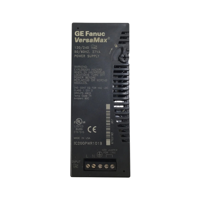 GE IC200PWR101 industrial automation component