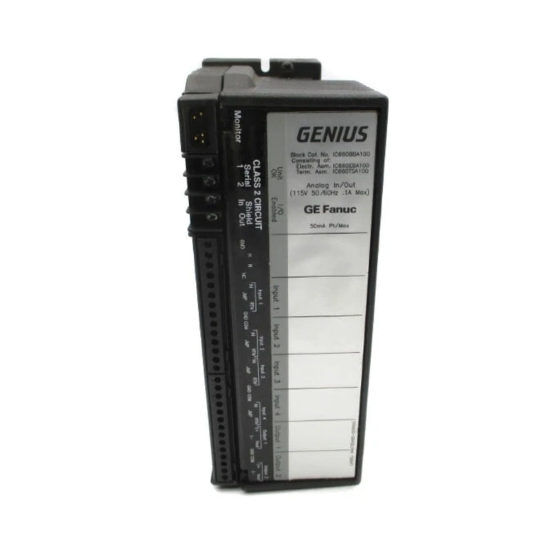 GE IC660BBA100 industrial automation component by GE Fanuc (Emerson)
