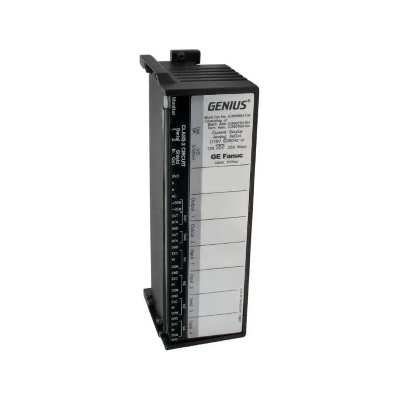 GE IC660BBA104 industrial automation component by GE Fanuc (Emerson)