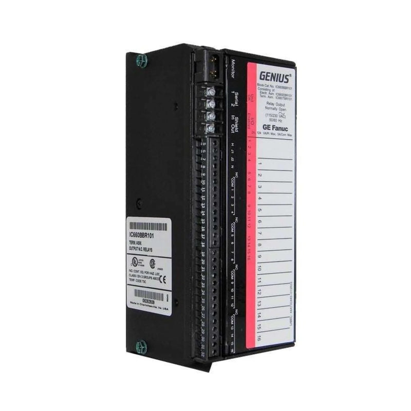 GE IC660BBR101 industrial automation component by GE Fanuc (Emerson)