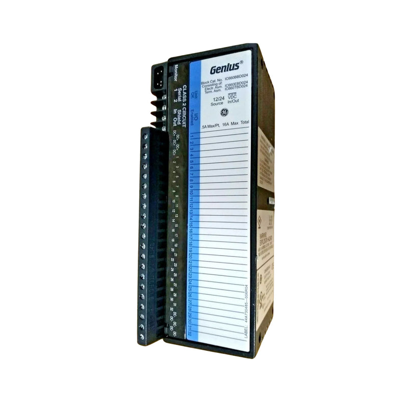 GE IC660TBD024 industrial automation component by GE Fanuc (Emerson)