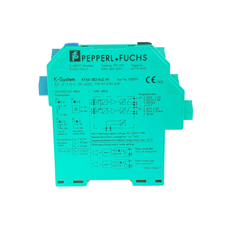 Pepperl+Fuchs KFA6-SR2-EX2.W by Pepperl+Fuchs