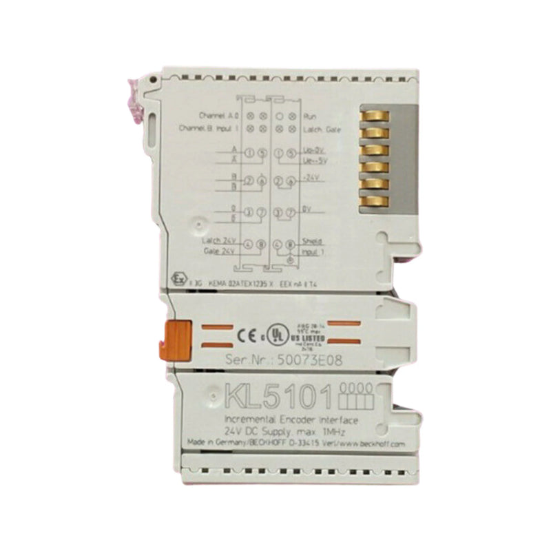 Beckhoff KL5101 1-channel interface for encoders, 5 V DC, supports RS422/TTL signals