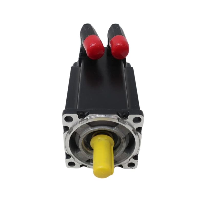 Allen-Bradley servo motor with 6.55Nm, 5000RPM, 460V, and IP66 protection, featuring a keyed shaft