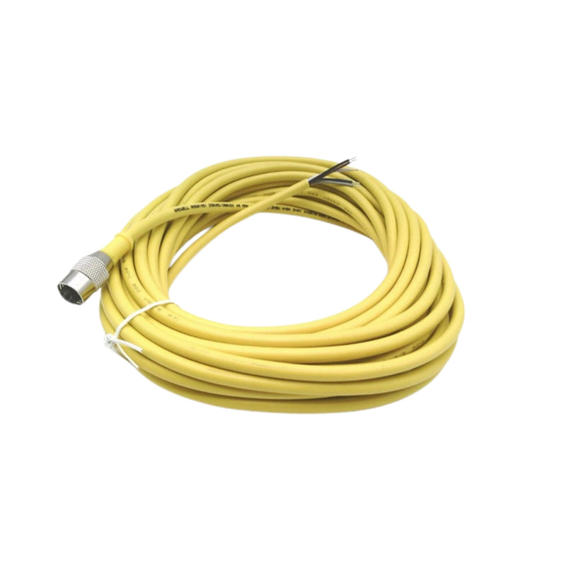 Banner 5-pin M12 cordset supports secure sensor connections in industrial automation environments.