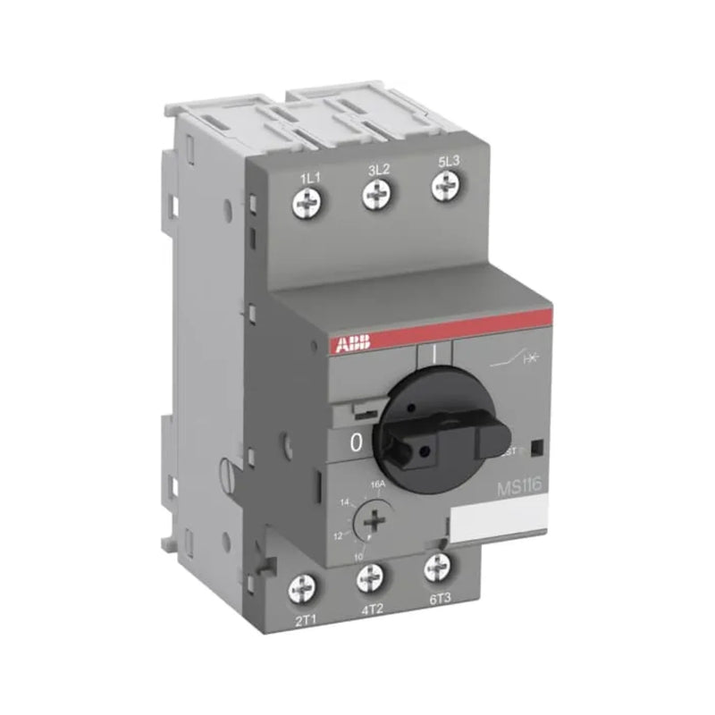 ABB MS116-20 MCCB provides reliable protection with 20A capacity, ideal for industrial, commercial use.