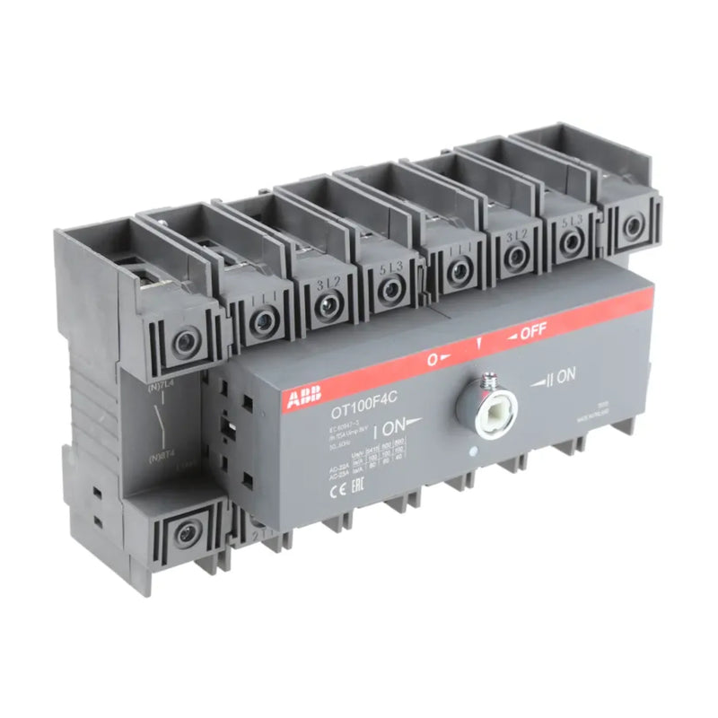 ABB OT100F4C contactor module optimized for effective motor control and industrial power switching solutions.