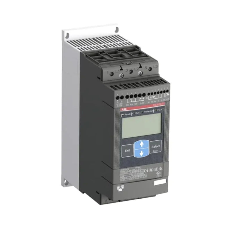 ABB surge protection device, model PSE18-600-70, for safeguarding 600V systems, offers reliable 70kA surge defense.