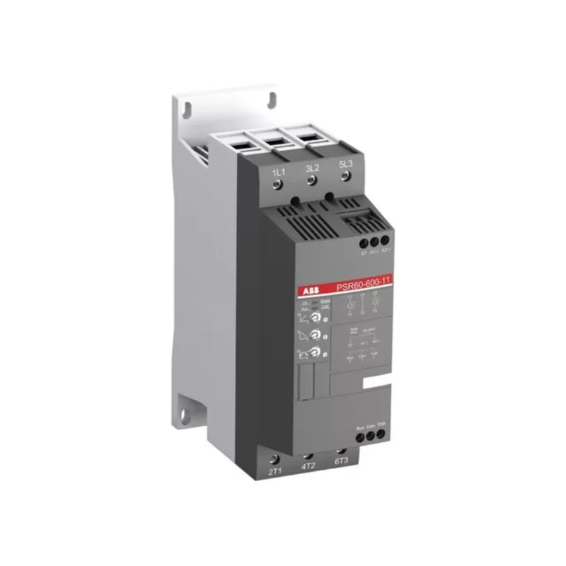 ABB PSR60-600-11 Soft Starter 60A 600V for smooth motor control and space-saving in control panels