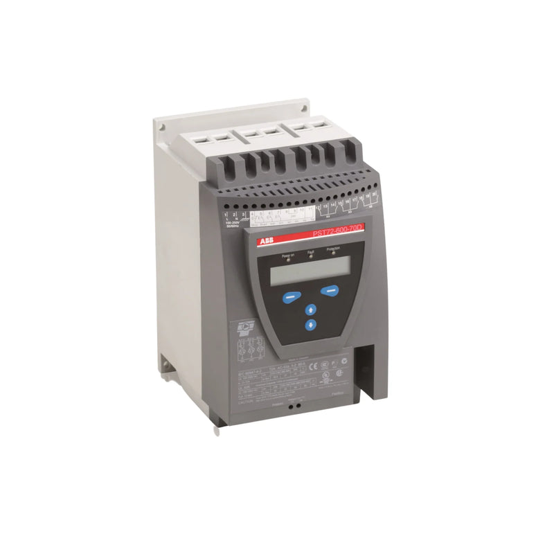 ABB PST72-600-70 Softstarter enhances motor startup and boosts efficiency.