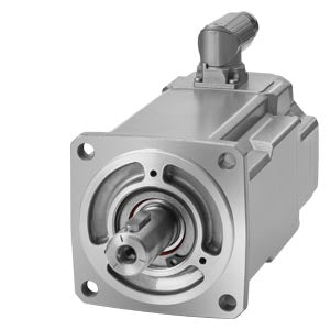 Industrial servo motor from Siemens, part 1FK2104-5AK10-0SA0, for motion control and automation systems