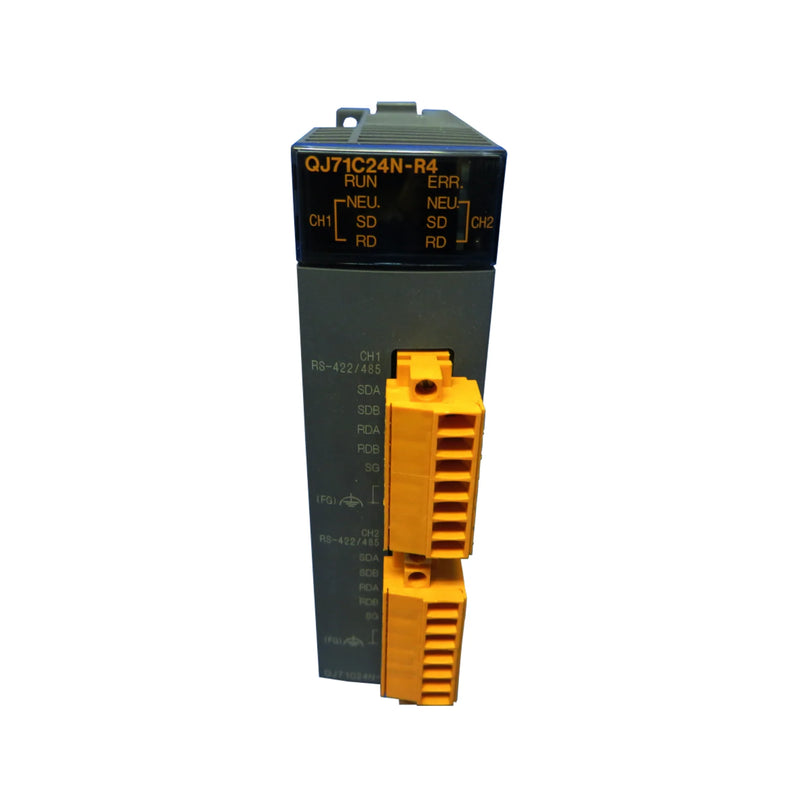 Mitsubishi QJ71C24N-R4 dual-channel serial communication by Mitsubishi Electric